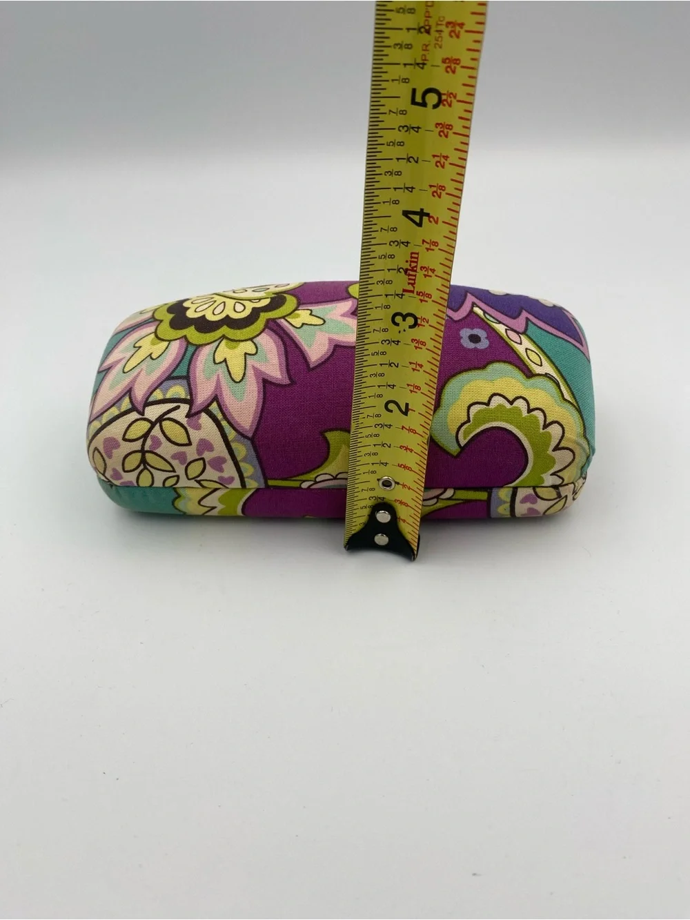 Vera Bradley Purple Floral Hard Eyeglass Case